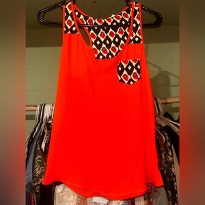 Le Sample Hasset V neck top NWT